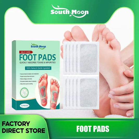 100% Herbal & Gentle Ingredient Detox Foot Pads ( BUY 10 GET 10 FREE )