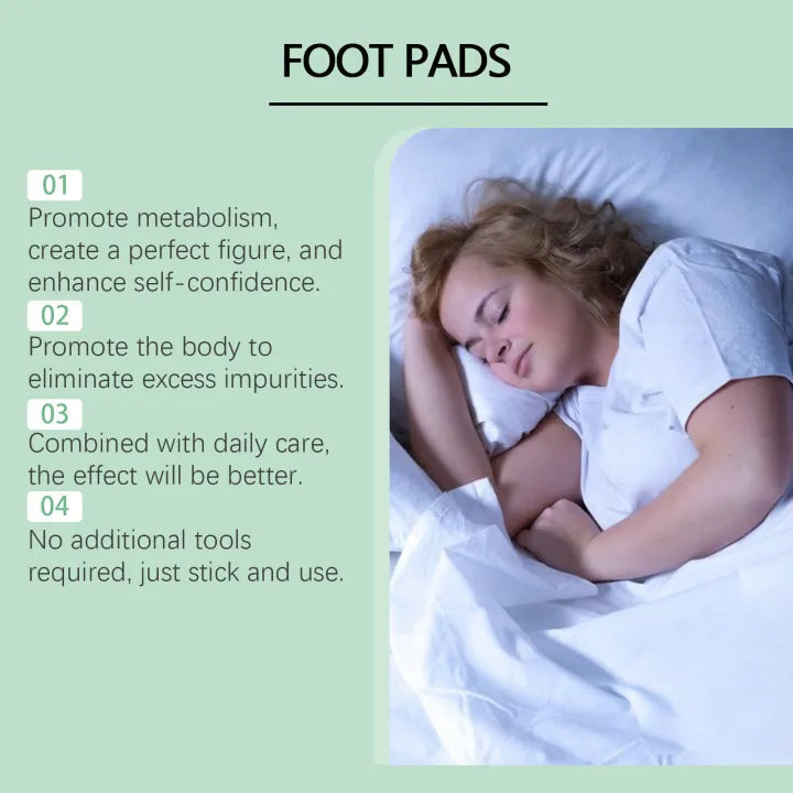 100% Herbal & Gentle Ingredient Detox Foot Pads ( BUY 10 GET 10 FREE )