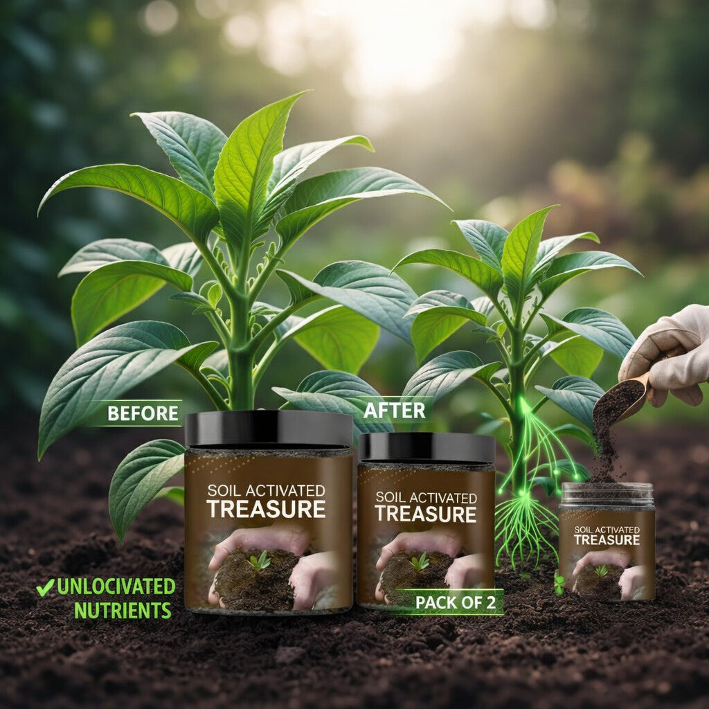 Active Grow Plant Booster – Soil Activated Treasure (BUY 1 GET 1 FREE)