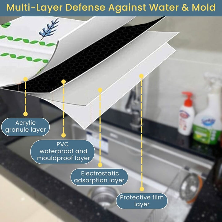 Waterproof Kitchen Seal Tape – Stop Leaks, Mold & Mess in Minute (Buy 1 Get 1 Free)